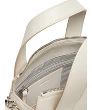 CALVIN KLEIN SIGNATURE LOGO STRAP Sac &agrave; main avec bandouli&egrave;re lys blanc - Sacs pour Femme - 4