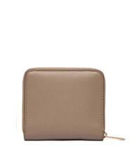 CALVIN KLEIN EMBOSSED LOGO Petit portefeuille zipp&eacute; taupe du d&eacute;sert - Portefeuilles Femme - 3