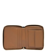 CALVIN KLEIN EMBOSSED LOGO Petit portefeuille zipp&eacute; noix de coco noire/grill&eacute;e - Portefeuilles Femme - 2