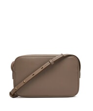 CALVIN KLEIN EMBOSSED LOGO Mini sac &agrave; bandouli&egrave;re taupe du d&eacute;sert - Sacs pour Femme - 2