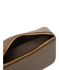 CALVIN KLEIN EMBOSSED LOGO Mini sac &agrave; bandouli&egrave;re taupe du d&eacute;sert - Sacs pour Femme - 4