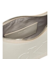 CALVIN KLEIN BOLD MONOGRAM Sac &agrave; bandouli&egrave;re lys blanc - Sacs pour Femme - 4