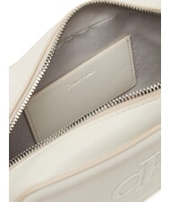 CALVIN KLEIN BOLD MONOGRAM Mini sac &agrave; bandouli&egrave;re lys blanc - Sacs pour Femme - 4