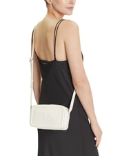 CALVIN KLEIN BOLD MONOGRAM Mini sac &agrave; bandouli&egrave;re lys blanc - Sacs pour Femme - 5