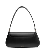 CALVIN KLEIN ENGRAVED sac bandouli&egrave;re sur noir - Sacs pour Femme - 3