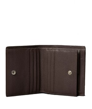 CALVIN KLEIN FOIL EMBOSSED portefeuille en cuir ck brun fonc&eacute; - Portefeuilles Homme - 3