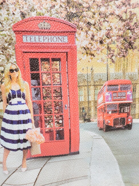 YESBAG SPECIAL Sac &agrave; bandouli&egrave;re moyen rosier anglais - Sacs pour Femme