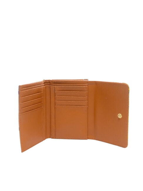 YESBAG Porte-monnaie moyen fleur jaune - Portefeuilles Femme