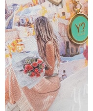 YNOT YESBAG Sac cabas bandouli&egrave;re moyen Coucher de soleil en Gr&egrave;ce - Sacs pour Femme - 3