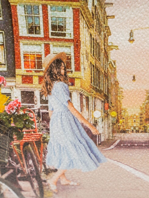 YESBAG Petite pochette avec bandouli&egrave;re R&ecirc;ves de Hollande - Sacs pour Femme