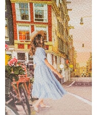 YNOT YESBAG Petite pochette avec bandouli&egrave;re R&ecirc;ves de Hollande - Sacs pour Femme - 3