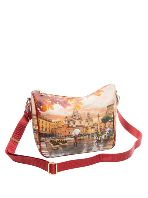 YESBAG Sac bandouli&egrave;re Hobo Rome sous la pluie - Sacs pour Femme