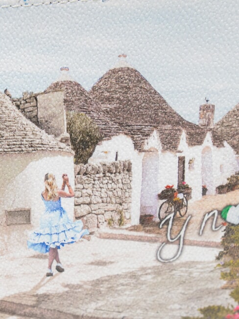 YESBAG Pochette moyenne avec revers Alice au Trulli - Sacs pour Femme