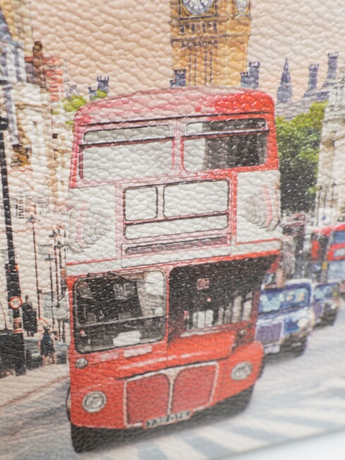 YESBAG Grande trousse de beaut&eacute; &eacute;vas&eacute;e london rainbow - Trousses