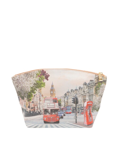 YESBAG Grande trousse de beaut&eacute; &eacute;vas&eacute;e Arc-en-ciel de Londres - Trousses