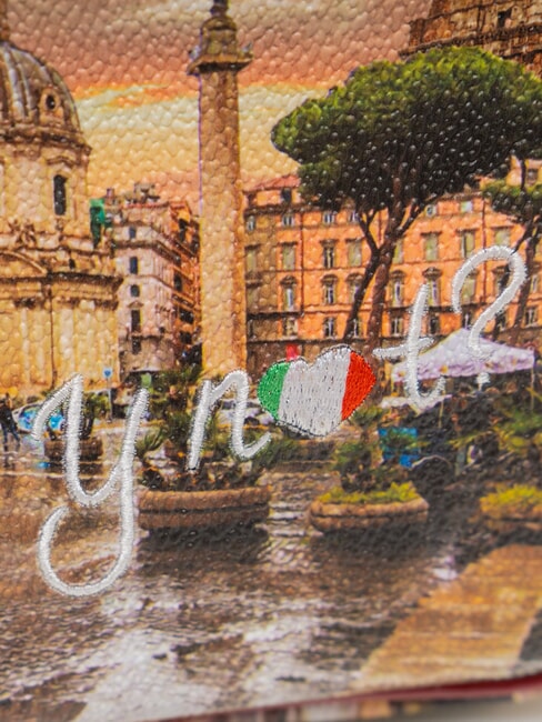 YESBAG Sacoche bandouli&egrave;re pour appareil photo Rome sous la pluie - Sacs pour Femme