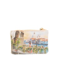YNOT YESBAG Pochette porte-cl&eacute;s zipp&eacute;e canal fleuri - Porte-cl&eacute;s - 3