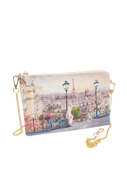 YESBAG Pochette avec bandouli&egrave;re en m&eacute;tal promenade - Sacs pour Femme