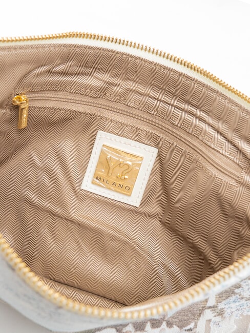 YESBAG Pochette avec bandouli&egrave;re en m&eacute;tal Alice au Trulli - Sacs pour Femme