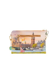 YNOT YESBAG Pochette avec bandouli&egrave;re en m&eacute;tal fleur jaune - Sacs pour Femme - 4