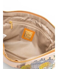 YNOT YESBAG Pochette avec bandouli&egrave;re en m&eacute;tal fleur jaune - Sacs pour Femme - 5