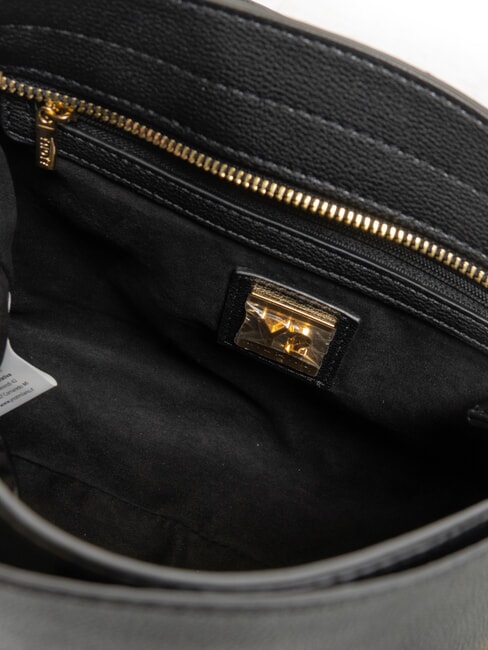 LOVERS Sac bandouli&egrave;re &agrave; rabat NOIR - Sacs pour Femme