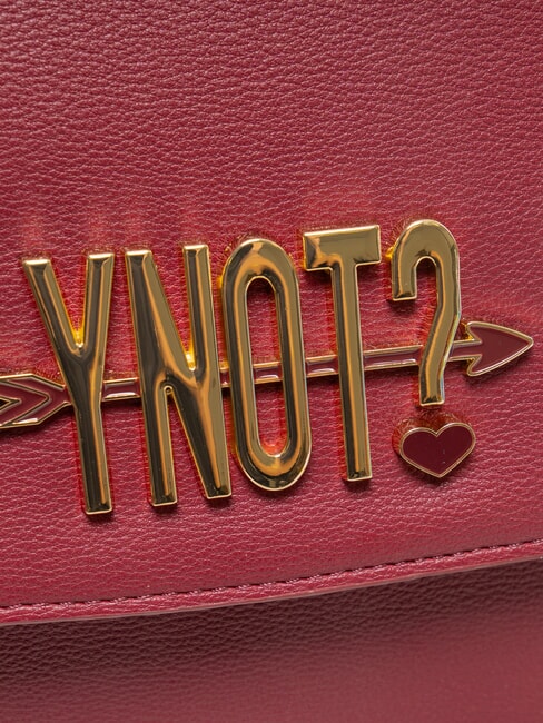 LOVERS Sac bandouli&egrave;re &agrave; rabat cerise - Sacs pour Femme