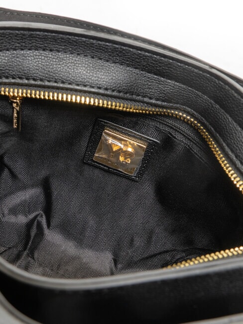 LOVERS Sac bandouli&egrave;re carr&eacute; NOIR - Sacs pour Femme