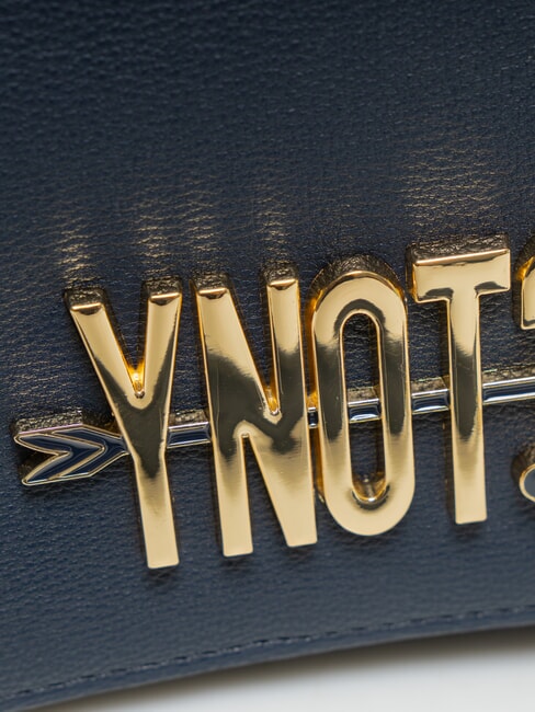 LOVERS Sac bandouli&egrave;re &agrave; rabat marine - Sacs pour Femme