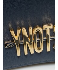 YNOT LOVERS Sac bandouli&egrave;re &agrave; rabat marine - Sacs pour Femme - 3