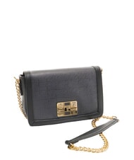 YNOT LABIRINT Sac bandouli&egrave;re &agrave; cha&icirc;ne NOIR - Sacs pour Femme - 2