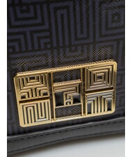 YNOT LABIRINT Sac bandouli&egrave;re &agrave; cha&icirc;ne NOIR - Sacs pour Femme - 3