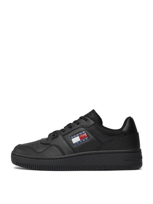 TOMMY JEANS Retro Basket  noir - Chaussures Homme