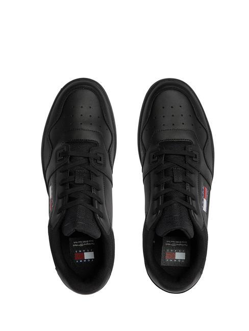 TOMMY JEANS Retro Basket  noir - Chaussures Homme