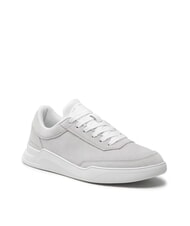 TOMMY HILFIGER ELEVATED baskets en cuir su&eacute;d&eacute; lumi&egrave;re projet&eacute;e - Chaussures Homme - 3