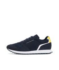 TOMMY HILFIGER TH baskets en daim et en tissu ciel du d&eacute;sert - Chaussures Homme - 2