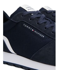 TOMMY HILFIGER TH baskets en daim et en tissu ciel du d&eacute;sert - Chaussures Homme - 3