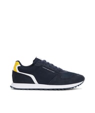 TOMMY HILFIGER TH baskets en daim et en tissu ciel du d&eacute;sert - Chaussures Homme - 4