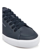 TOMMY HILFIGER CORE CORPORATE Baskets en cuir ciel du d&eacute;sert - Chaussures Homme - 3