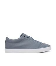 TOMMY HILFIGER TH LOW CORE Baskets en toile gris couvert - Chaussures Homme - 2
