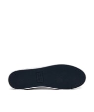 TOMMY HILFIGER TH LOW CORE Baskets en toile gris couvert - Chaussures Homme - 6