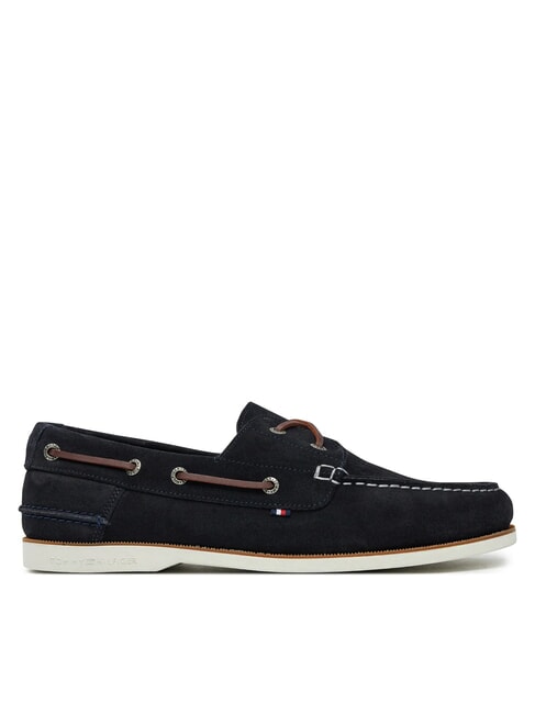 TH BOAT CORE Mocassins en cuir su&eacute;d&eacute; ciel du d&eacute;sert - Chaussures Homme