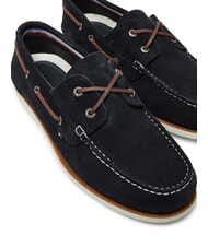 TOMMY HILFIGER TH BOAT CORE Mocassins en cuir su&eacute;d&eacute; ciel du d&eacute;sert - Chaussures Homme - 3