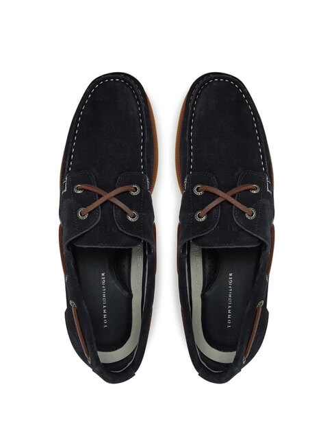 TH BOAT CORE Mocassins en cuir su&eacute;d&eacute; ciel du d&eacute;sert - Chaussures Homme