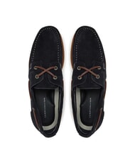 TOMMY HILFIGER TH BOAT CORE Mocassins en cuir su&eacute;d&eacute; ciel du d&eacute;sert - Chaussures Homme - 4