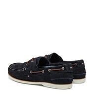 TOMMY HILFIGER TH BOAT CORE Mocassins en cuir su&eacute;d&eacute; ciel du d&eacute;sert - Chaussures Homme - 5
