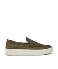 TOMMY HILFIGER MODERN LIGHT HYBRID Mocassins en cuir su&eacute;d&eacute; vert arm&eacute;e - Chaussures Homme - 2