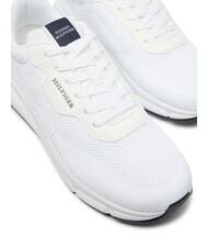 TOMMY HILFIGER LIGHTWEIGHT RWB Baskets en tissu blanc - Chaussures Homme - 3