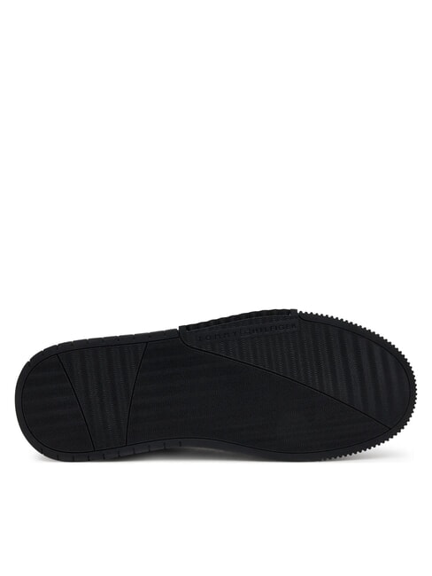 MODERN CUPSOLE STRIPES Baskets en cuir noir - Chaussures Homme
