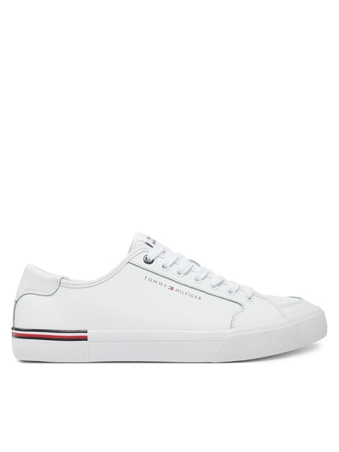 CORE CORPORATE Baskets en cuir blanc - Chaussures Homme